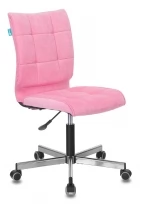 Кресло CH-330M Ткань/Металл, Розовый Velvet 36 (вельвет)/Хром (металл)
