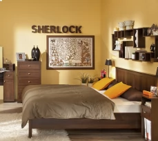 Кровать Sherlock 44 орех