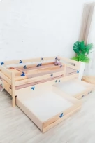 Детская кровать-манеж Сонечка Natural