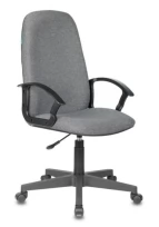 Кресло руководителя CH-808LT Ткань/Пластик, Серый 3C1 (ткань)/Чёрный (пластик)